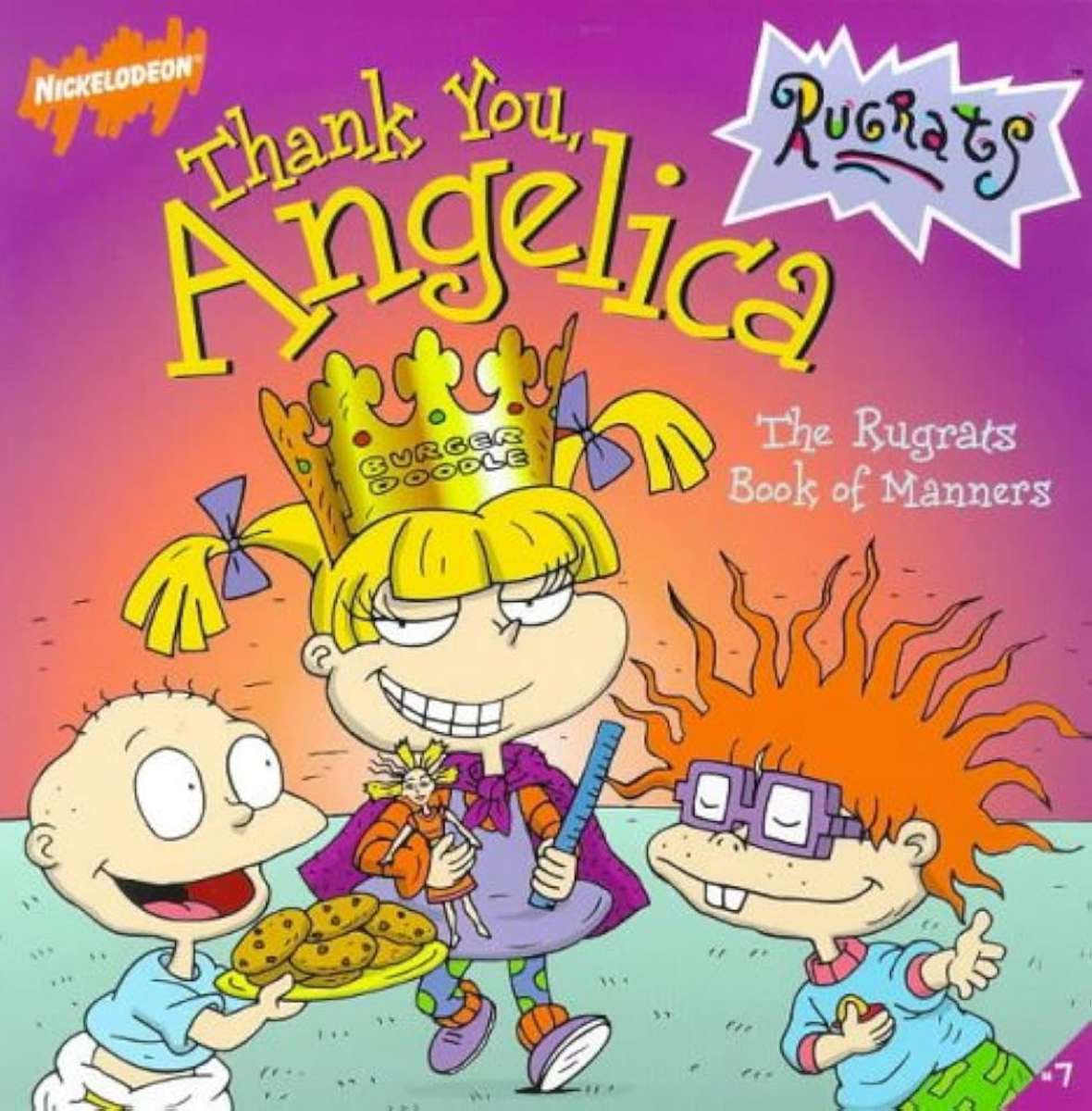 Dziękuję Angeliko: Księga manier Rugrats puzzle online