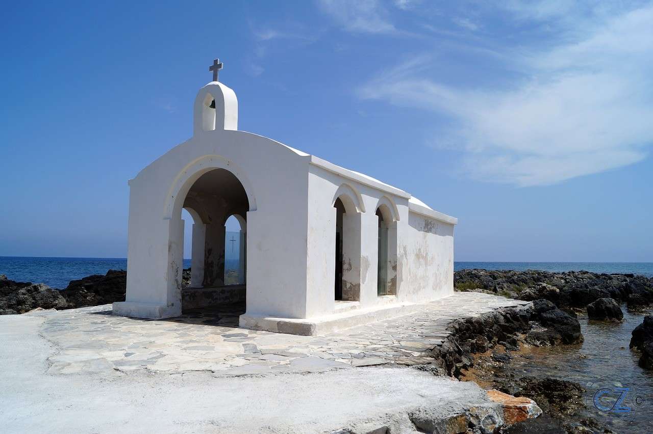 Kościół, Grecja, Kreta puzzle online