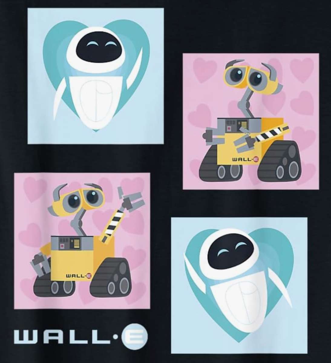 Pudełkowane serca Wall-E i Eve❤️❤️❤️ puzzle online
