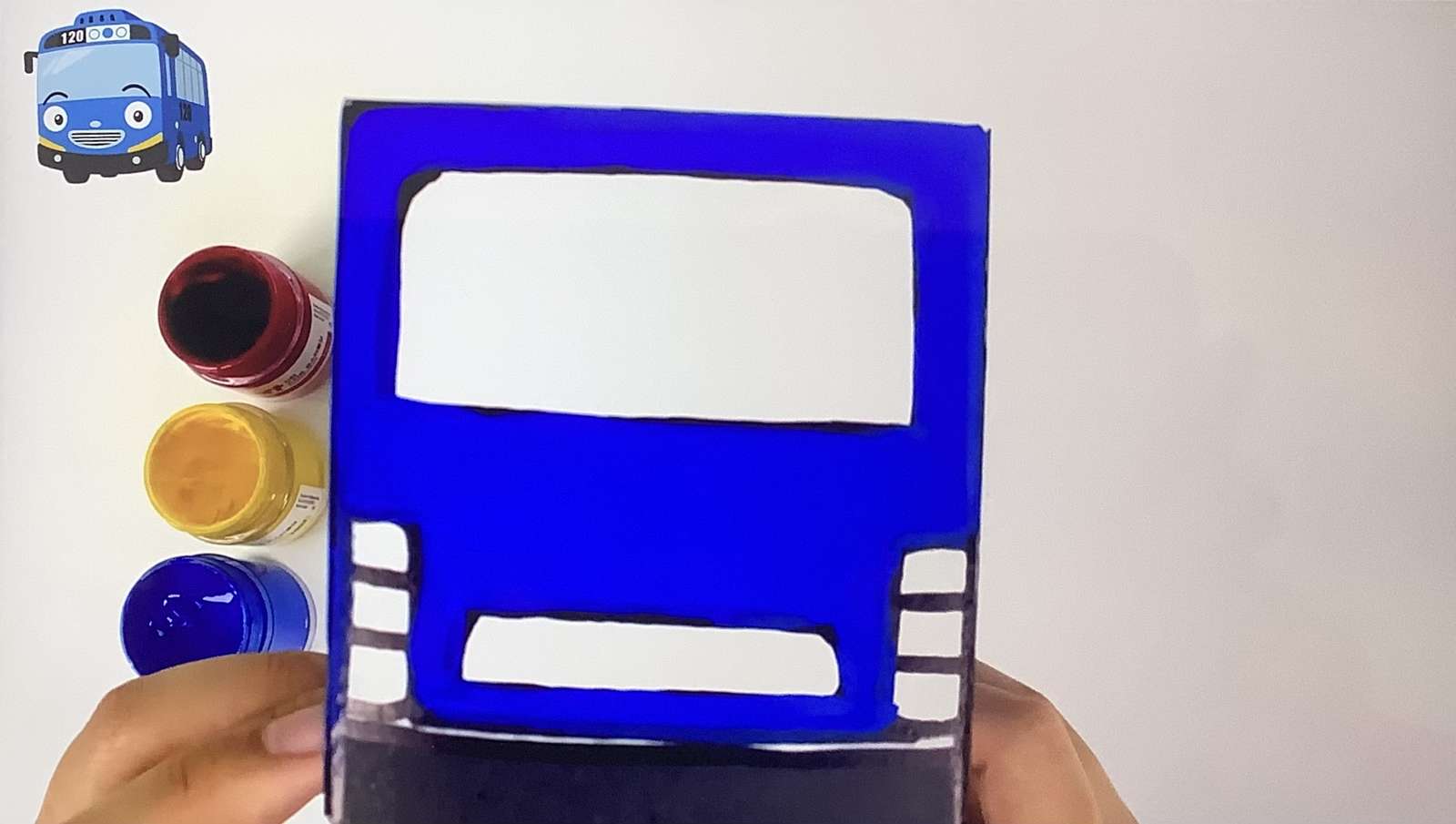 Niebieski autobus puzzle online