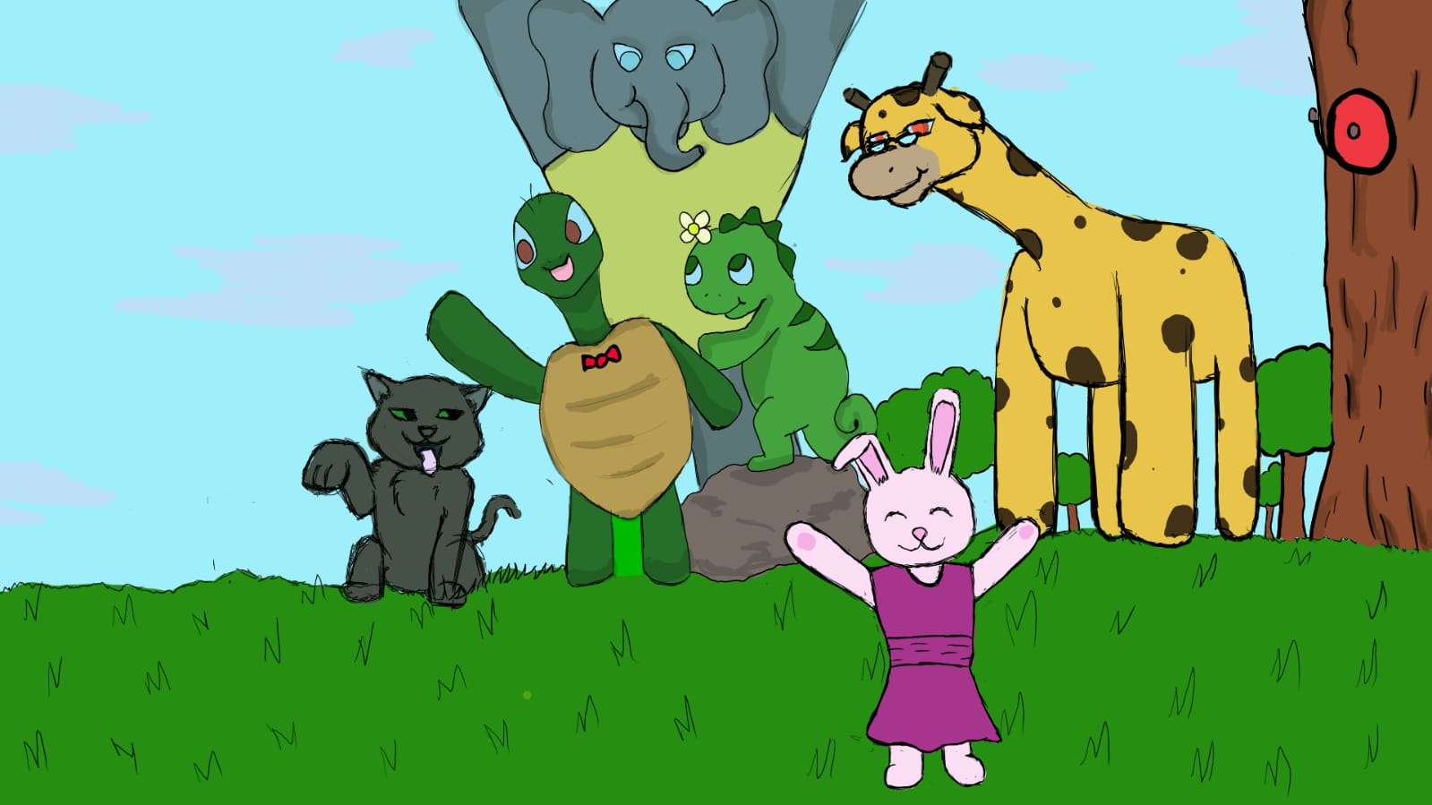 Bajka dla dzieci w wieku od sześciu do trzech lat puzzle online