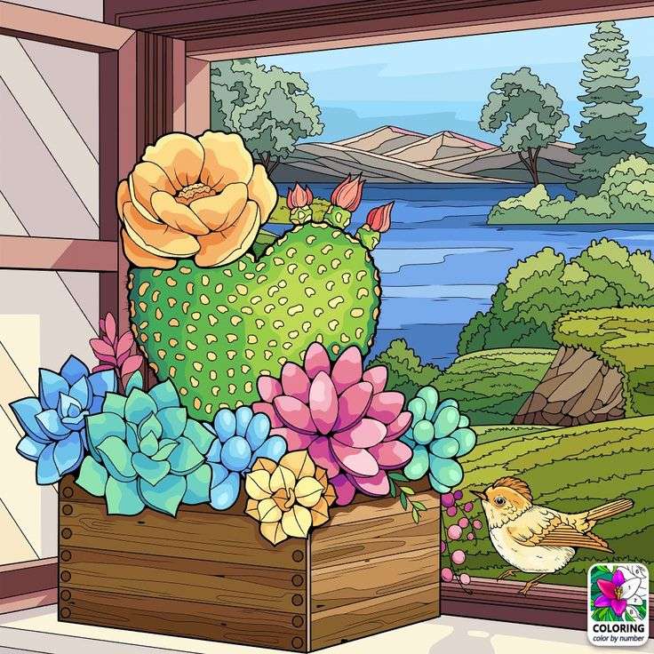 Kwiaty przynoszą nam radość puzzle online