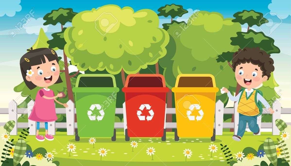 Segreguj śmieci – ratuj przyrodę puzzle online