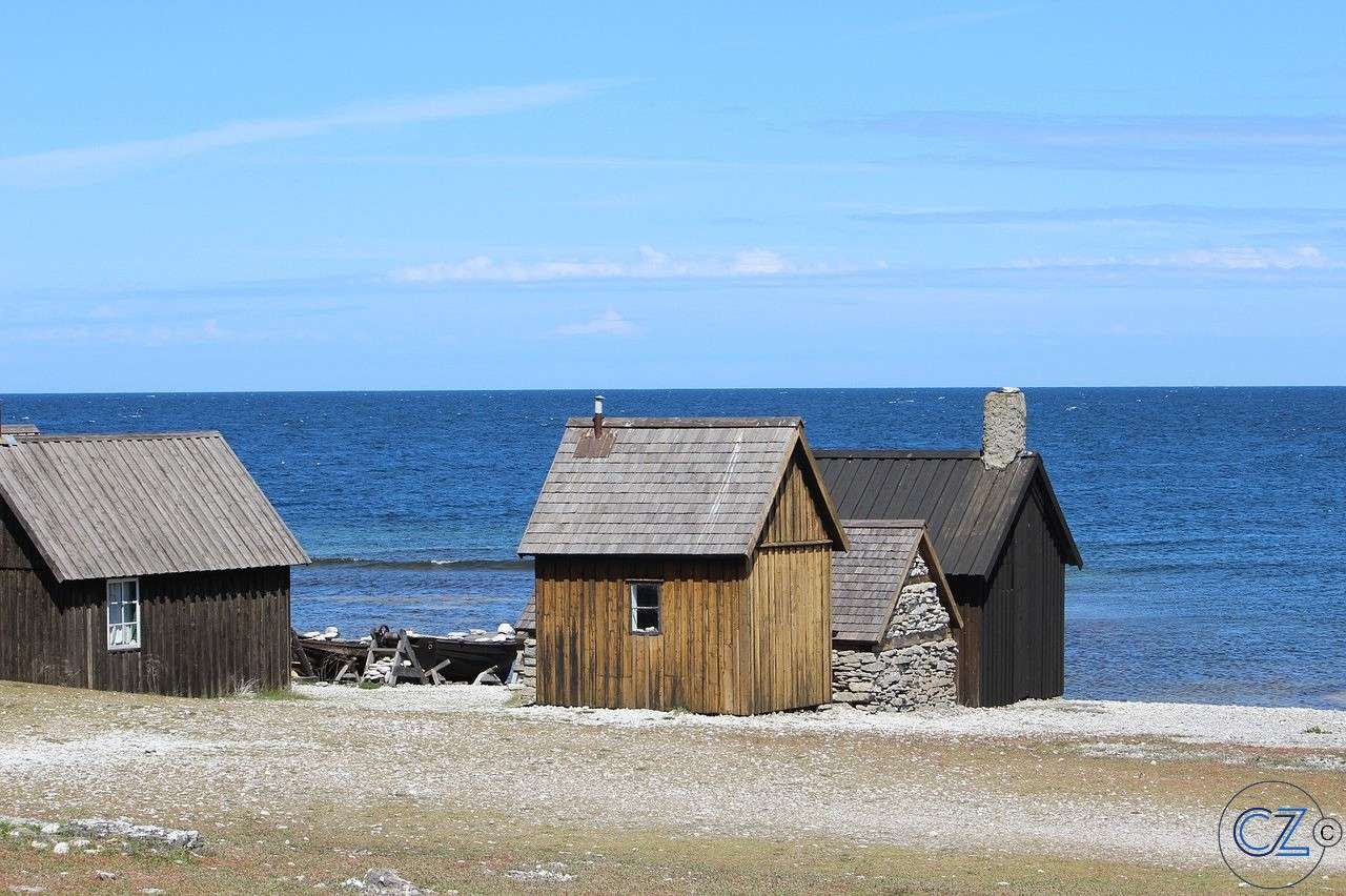 Gotlandia, wyspa owiec puzzle online
