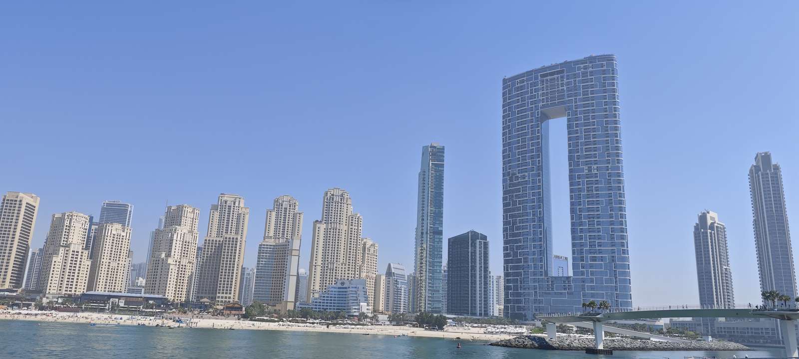 Błękitne wody Dubaju puzzle online