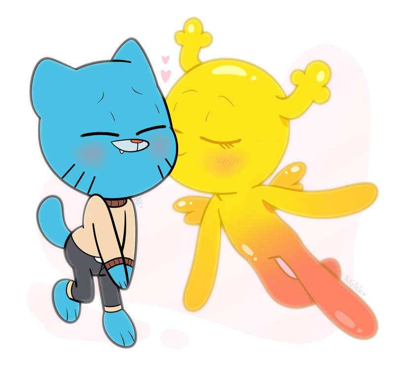 Gumball x Penny puzzle online