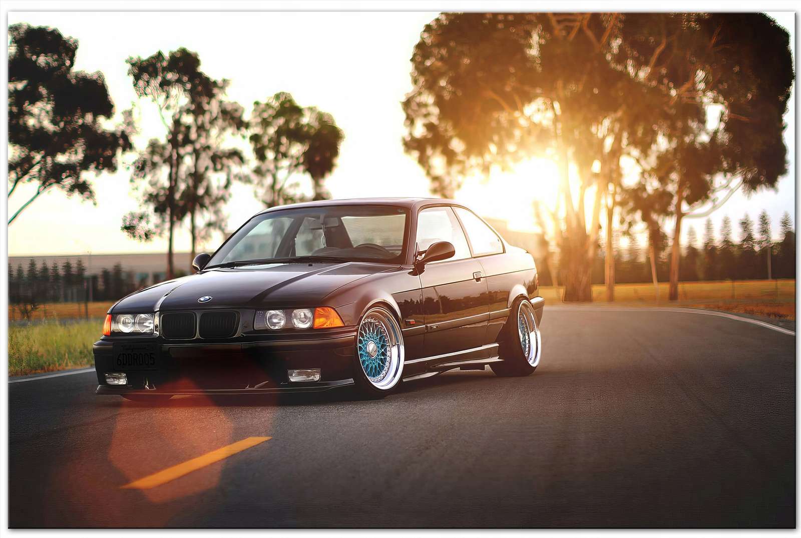 BMW e36 tuning puzzle online