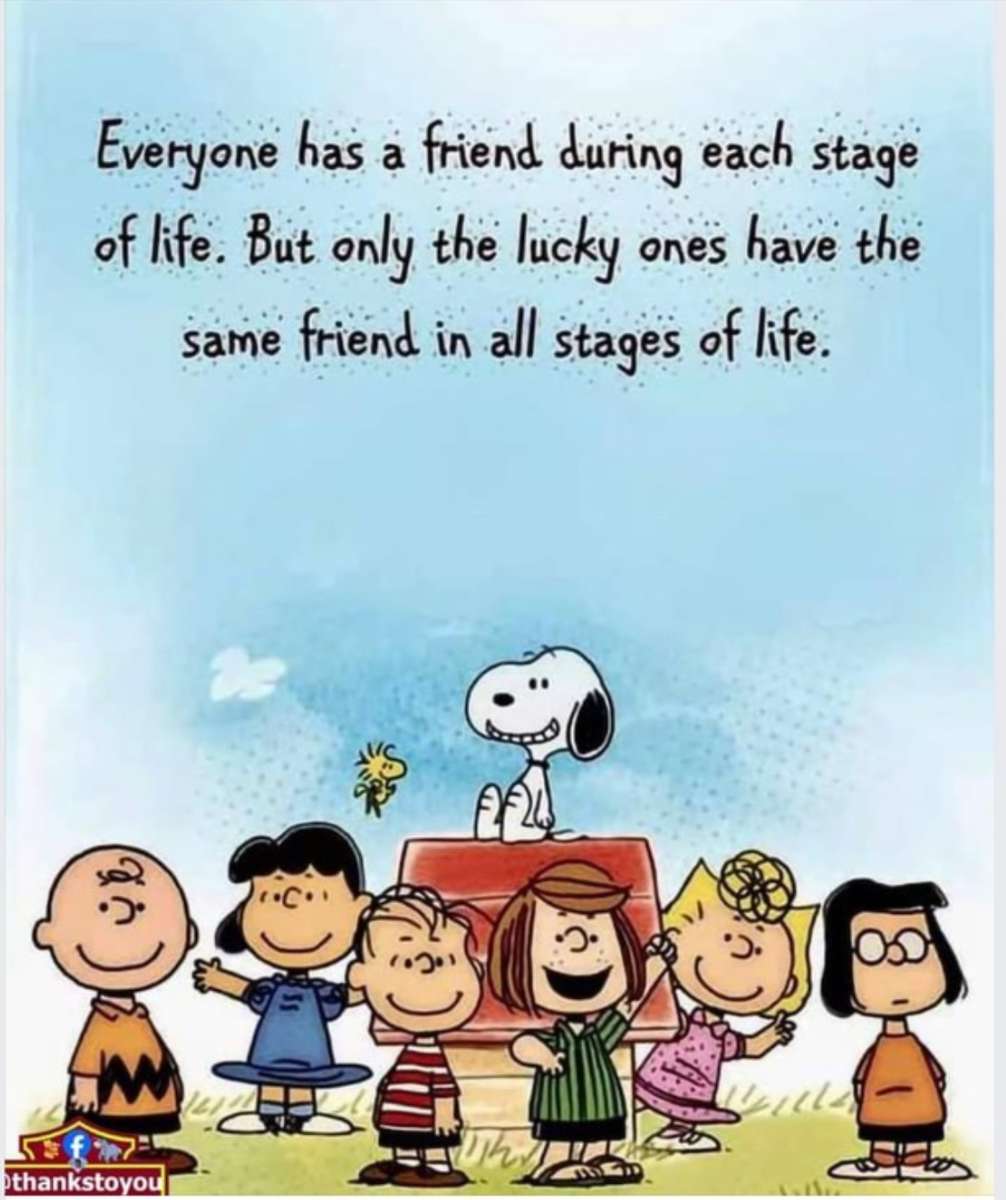 Charlie Brown i przyjaciele puzzle online