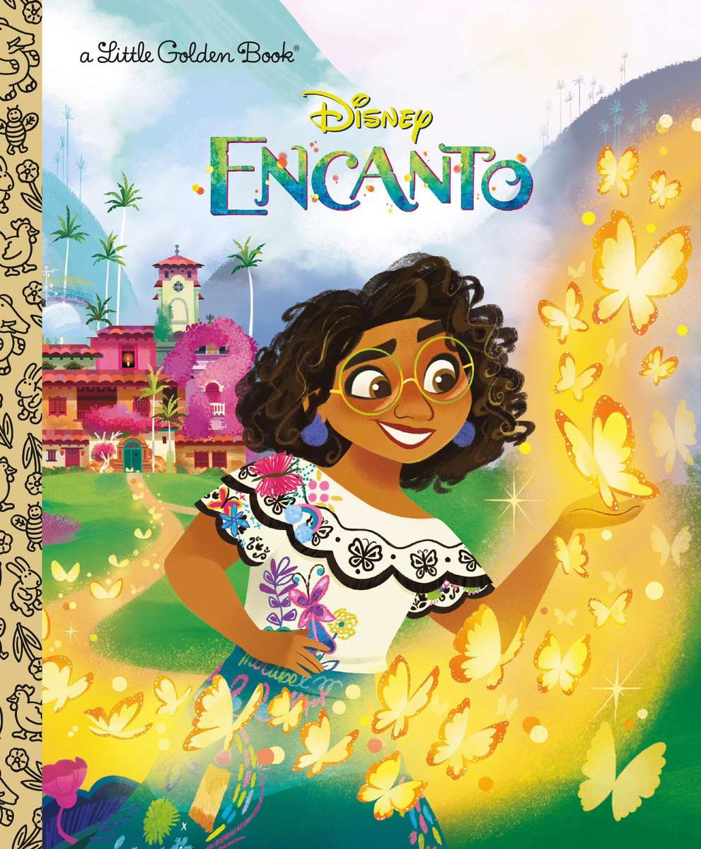 Disney Encanto Mała złota książeczka puzzle online