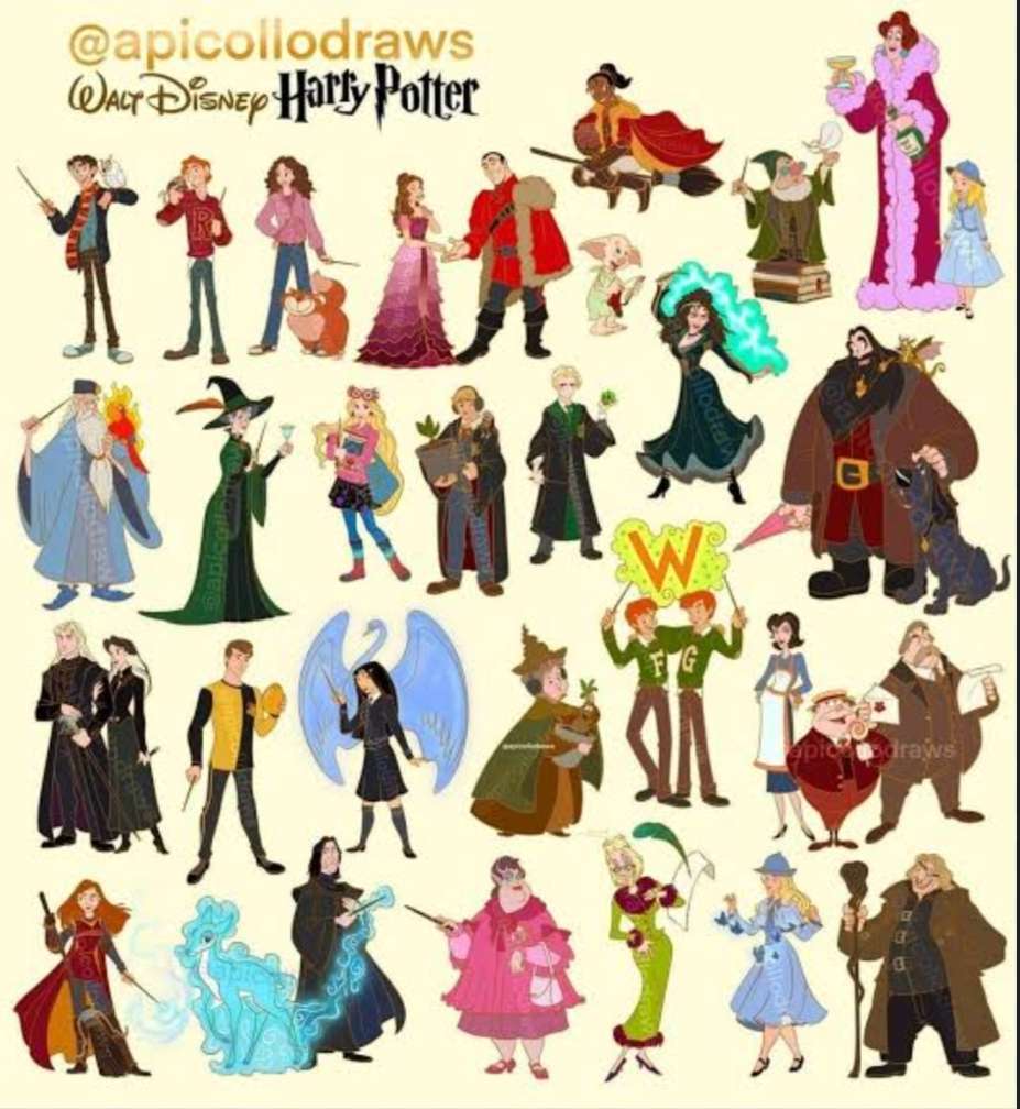 Harry Potter/Disney puzzle online