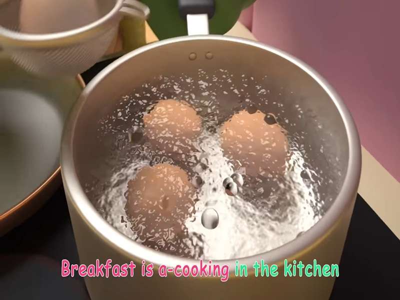 Kuchnia do gotowania śniadań puzzle online