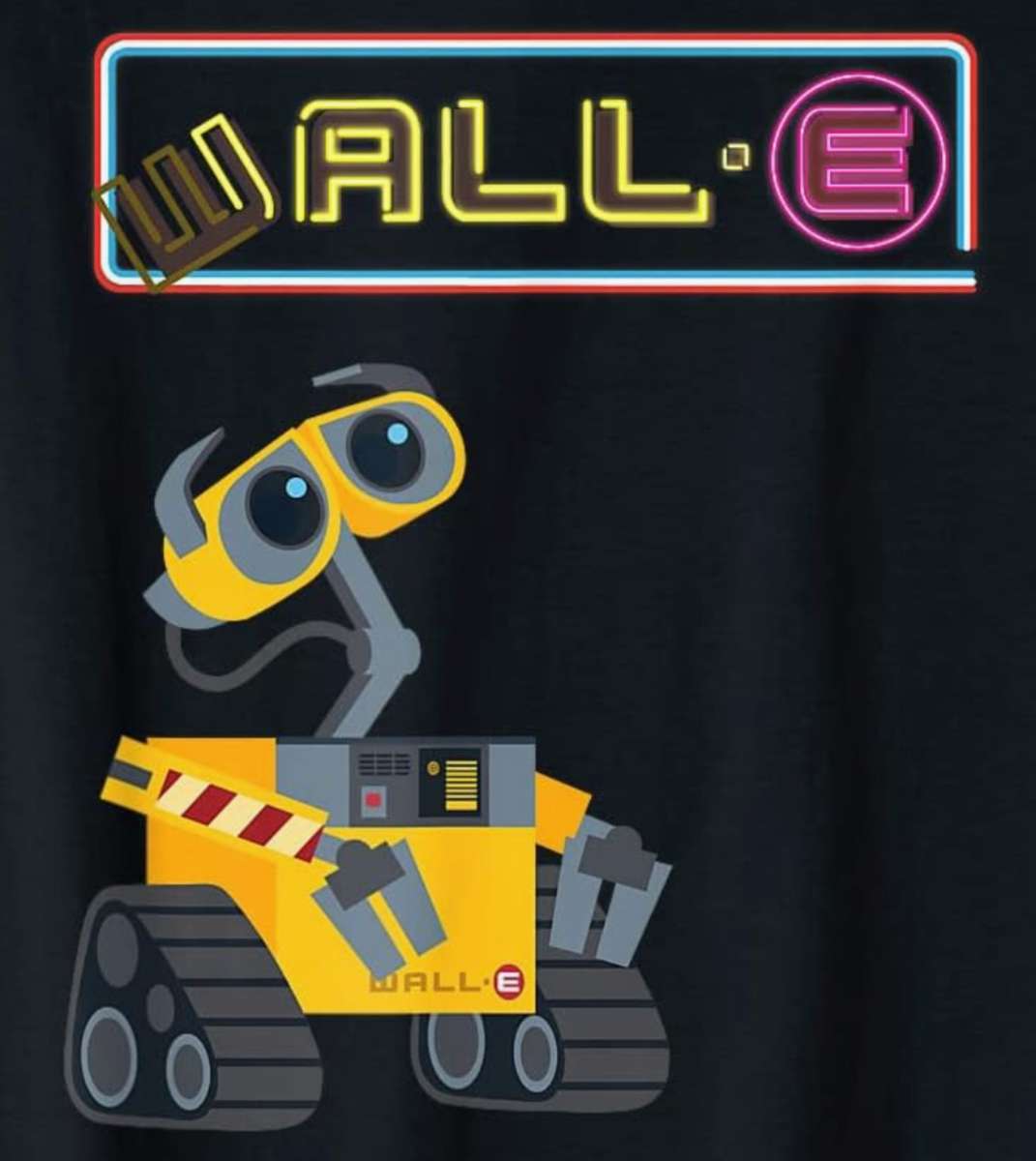 Neon WALL-E❤️❤️❤️❤️❤️❤️ puzzle online