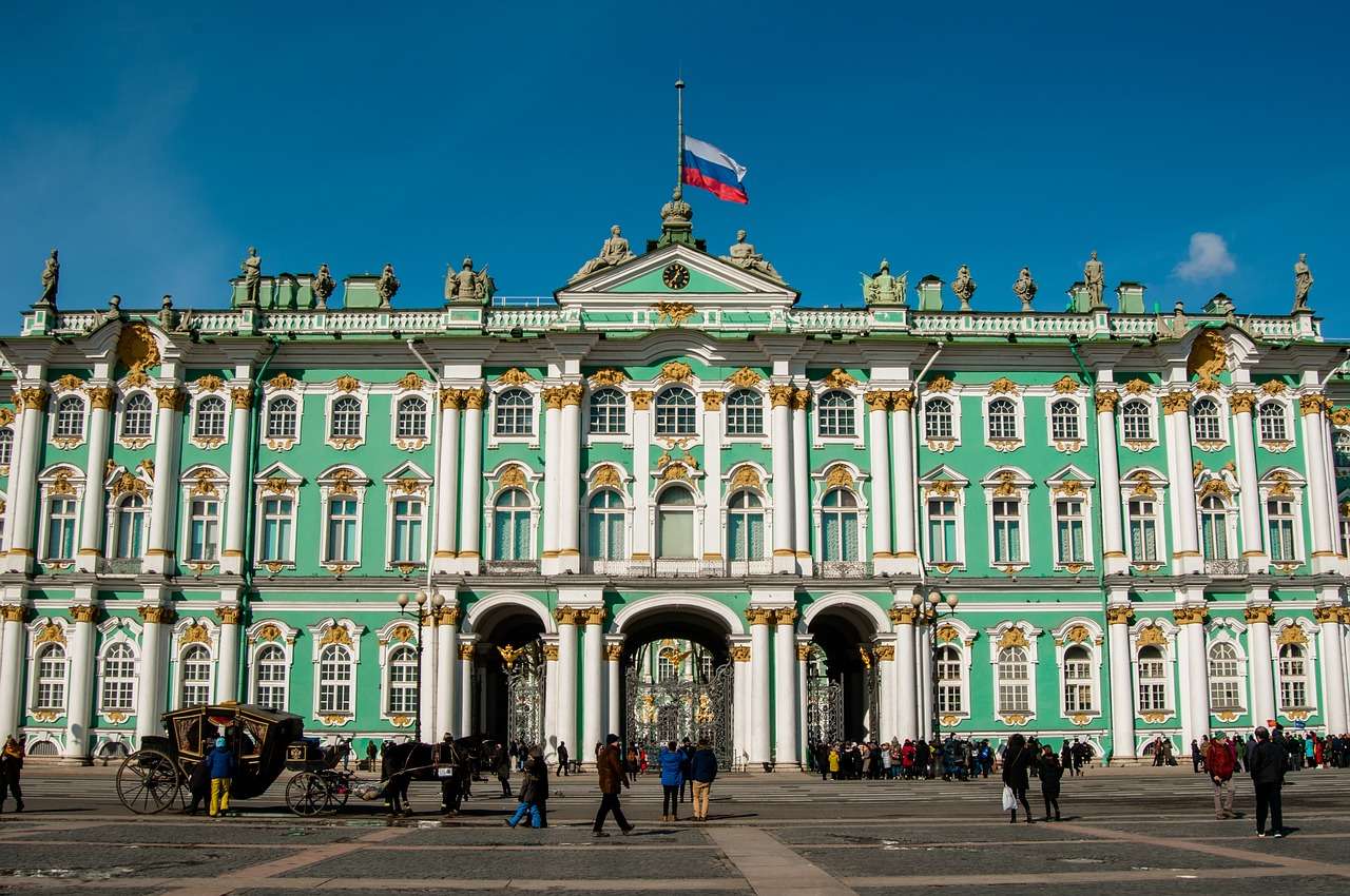 Pałac Zimowy w Sankt Petersburgu puzzle online