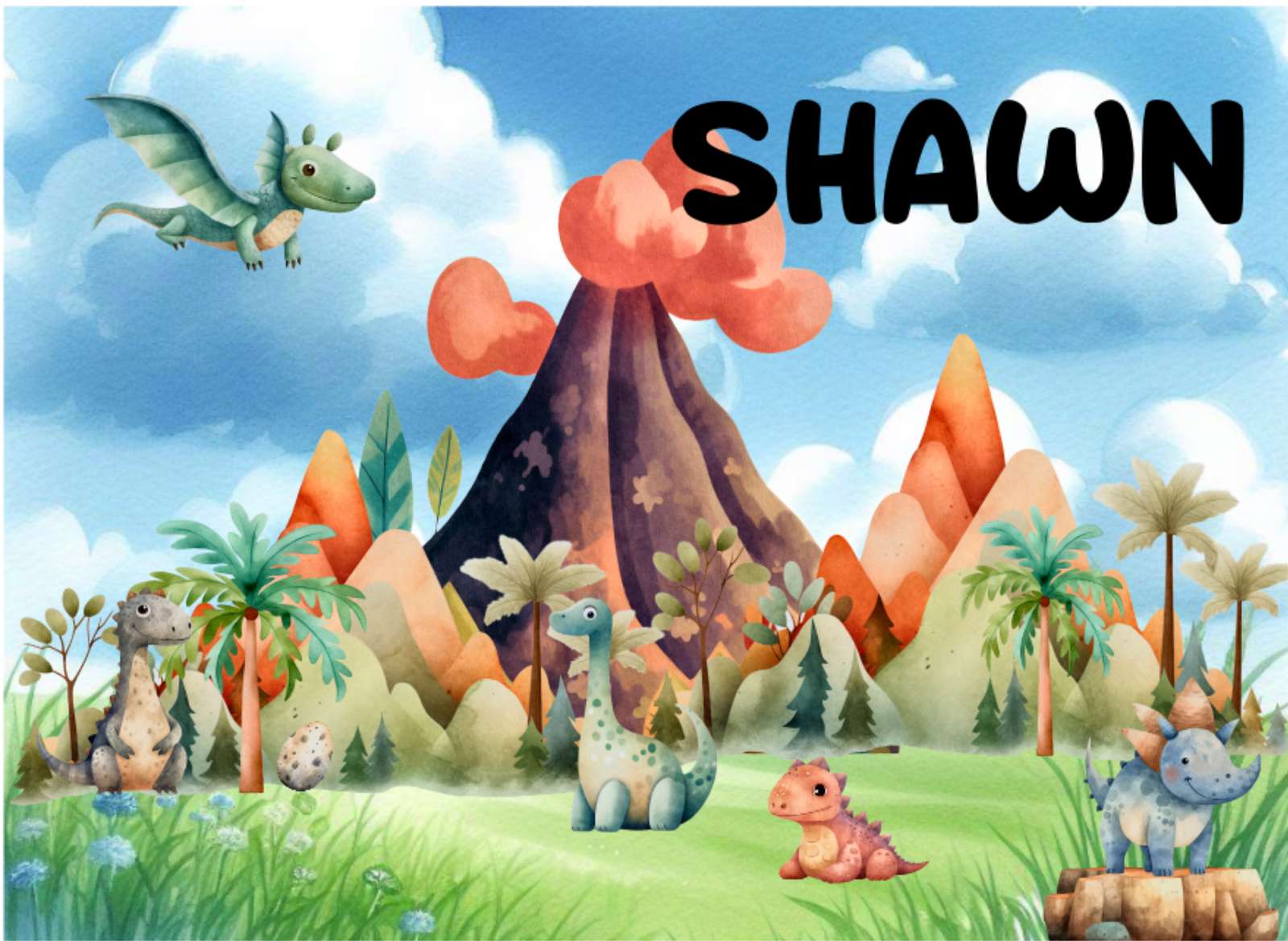 Shawn dinozaur puzzle online