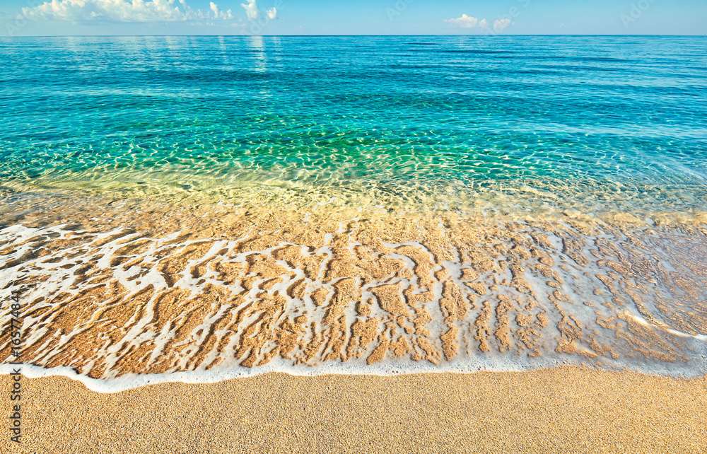 Bajeczna tropikalna plaża puzzle online