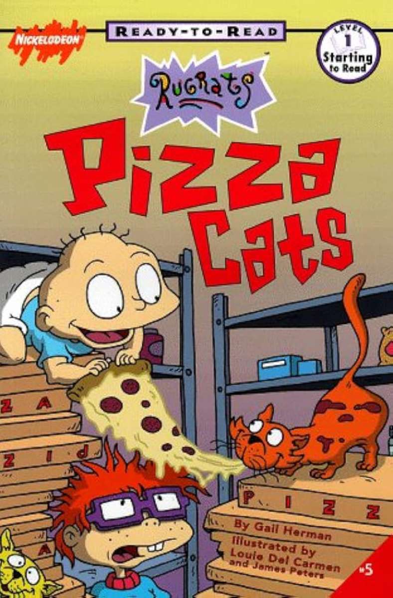 Koty z pizzy (Pugraty gotowe do przeczytania, poziom 1) puzzle online
