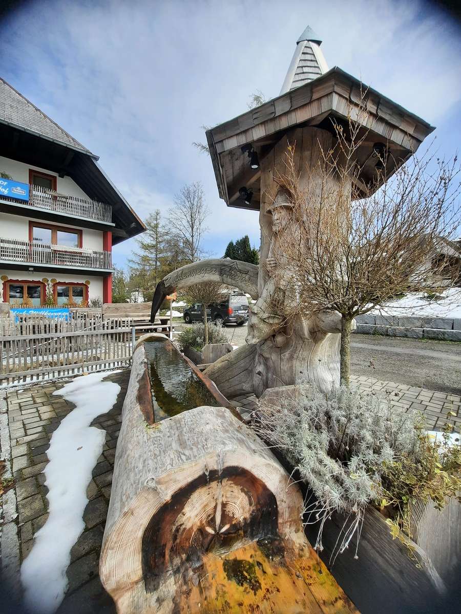 Niemieckie miasto Schwarzwald puzzle online