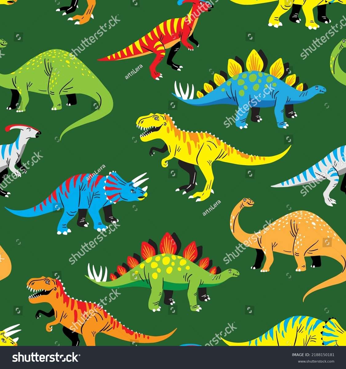 super super fajne dinozaury 😎🆒 puzzle online