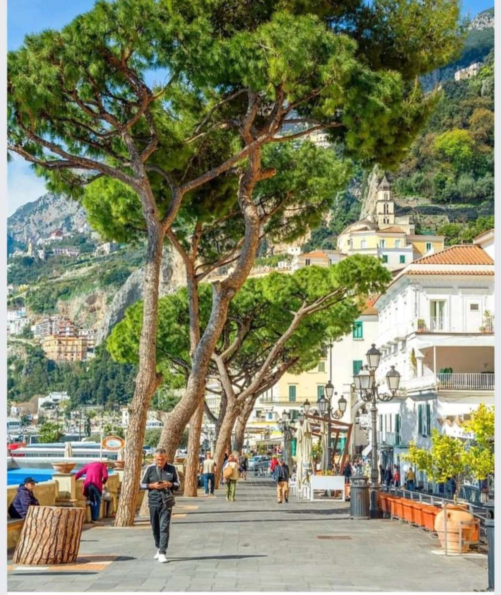Wybrzeże Amalfi, Włochy puzzle online