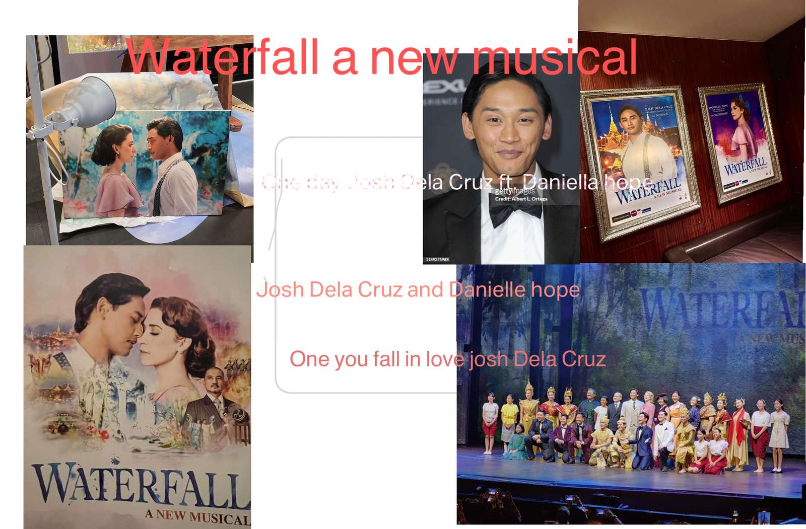 Wodospad nowy musical Josh Dela Cruz, Danielle puzzle online
