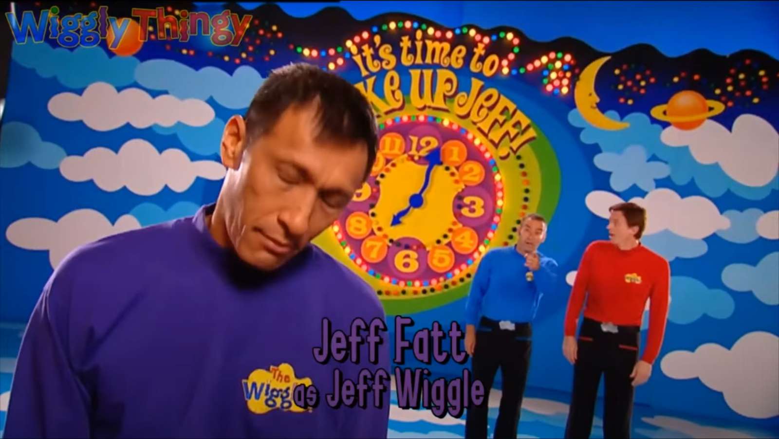 Wiggles, czas obudzić Jeffa, napisy końcowe puzzle online