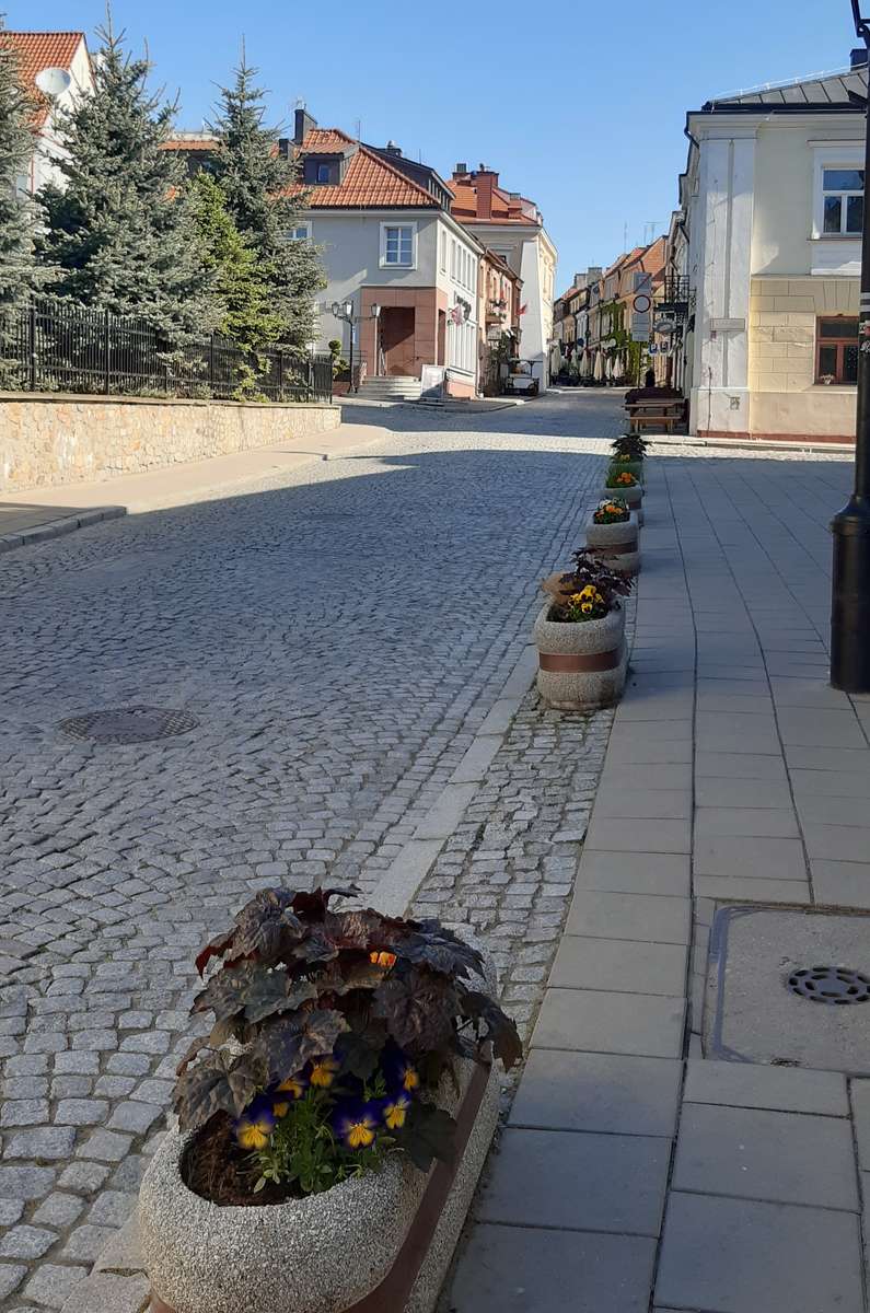 ulica Mariacka w Sandomierzu puzzle online