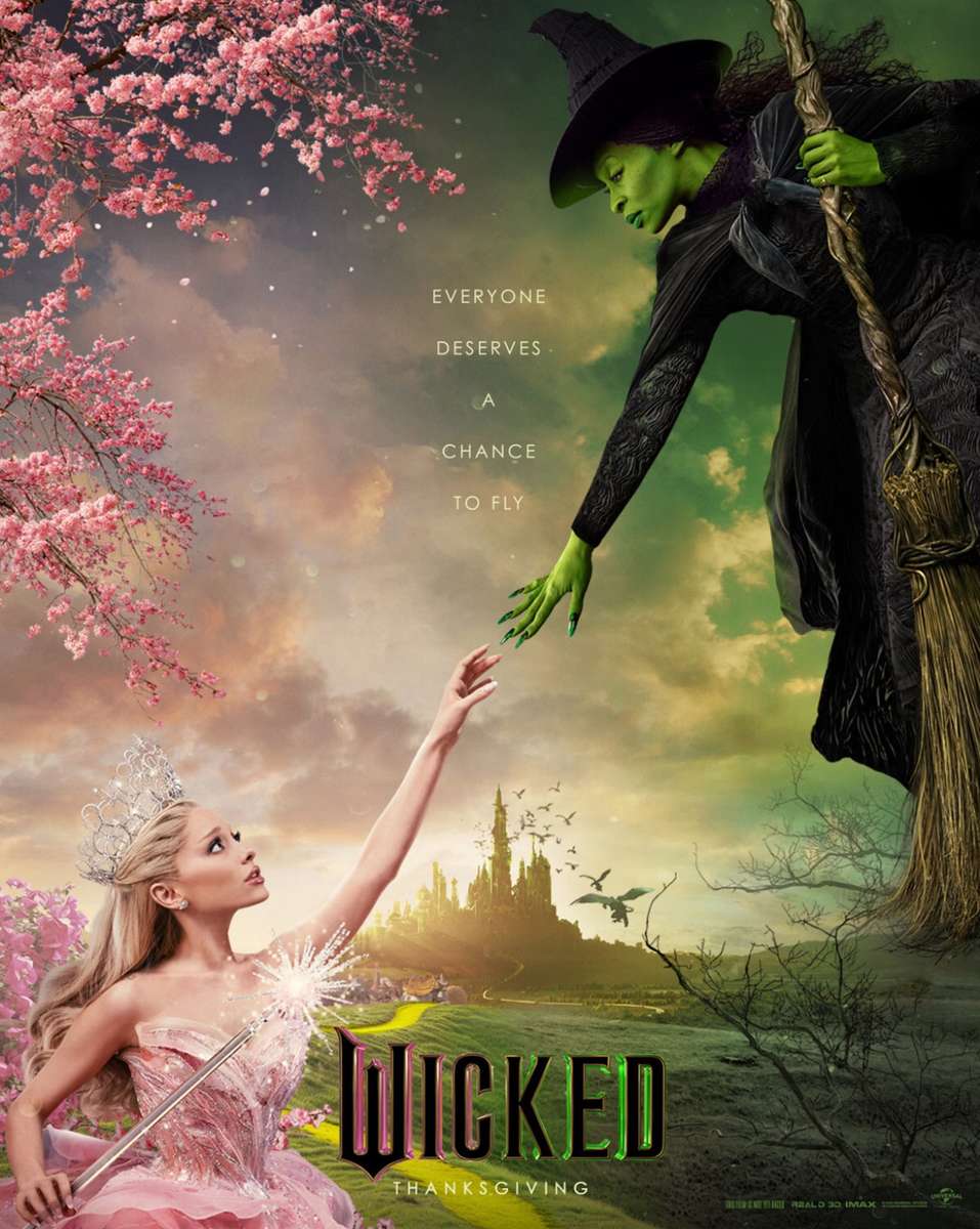 Wicked (Nowy plakat filmowy) ❤️❤️❤️❤️❤️ puzzle online