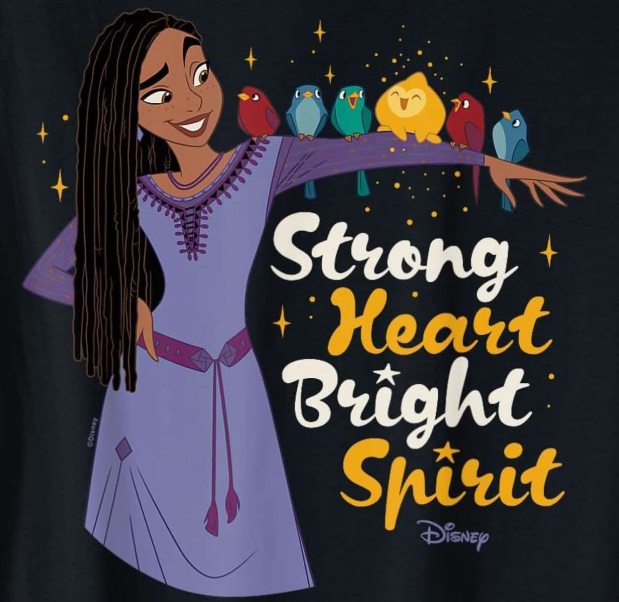Życzenie Disneya - Mocne serce, jasny duch puzzle online
