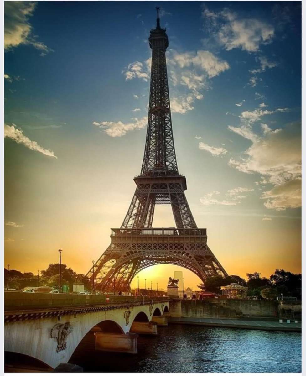 Wieża Eiffla, Paryż, Francja puzzle online