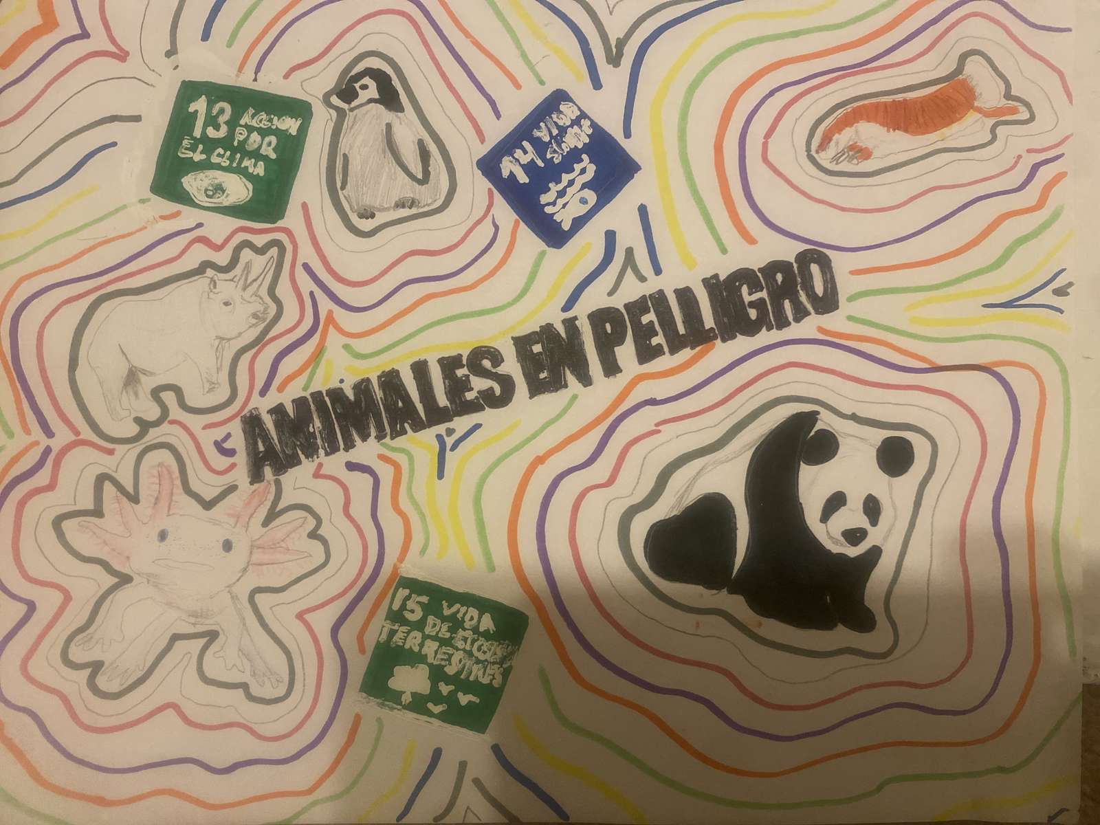 Animales i Peligro puzzle online