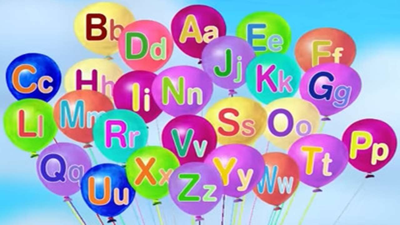 b jest dla balonów puzzle online