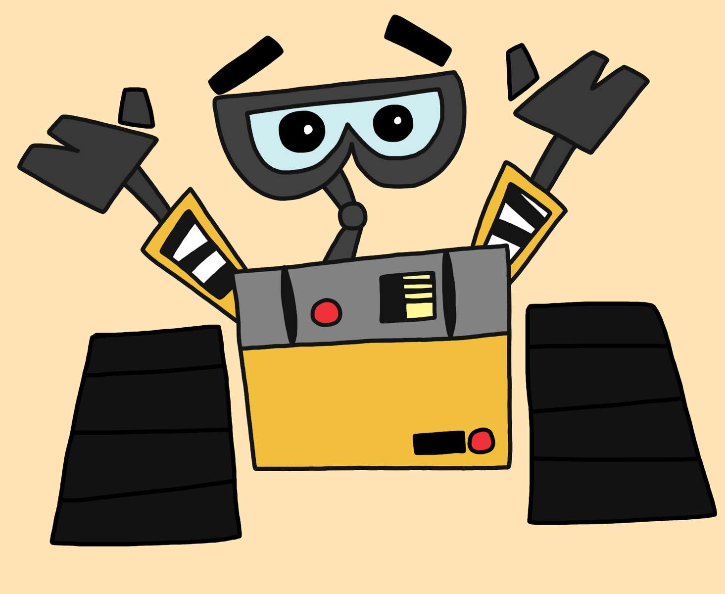 Kreskówka WALL-E❤️❤️❤️❤️❤️❤️ puzzle online