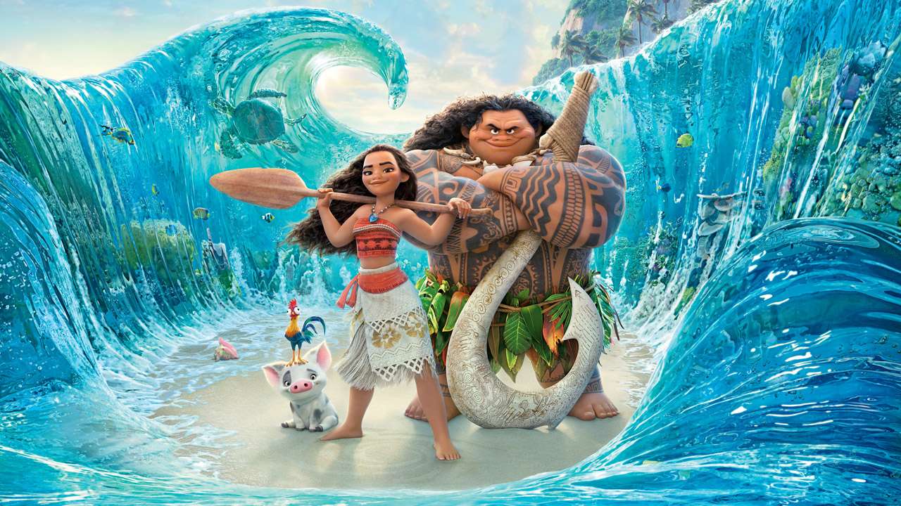 Oceania, film Disneya puzzle online