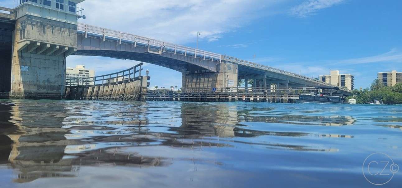 Port, most, rzeka puzzle online