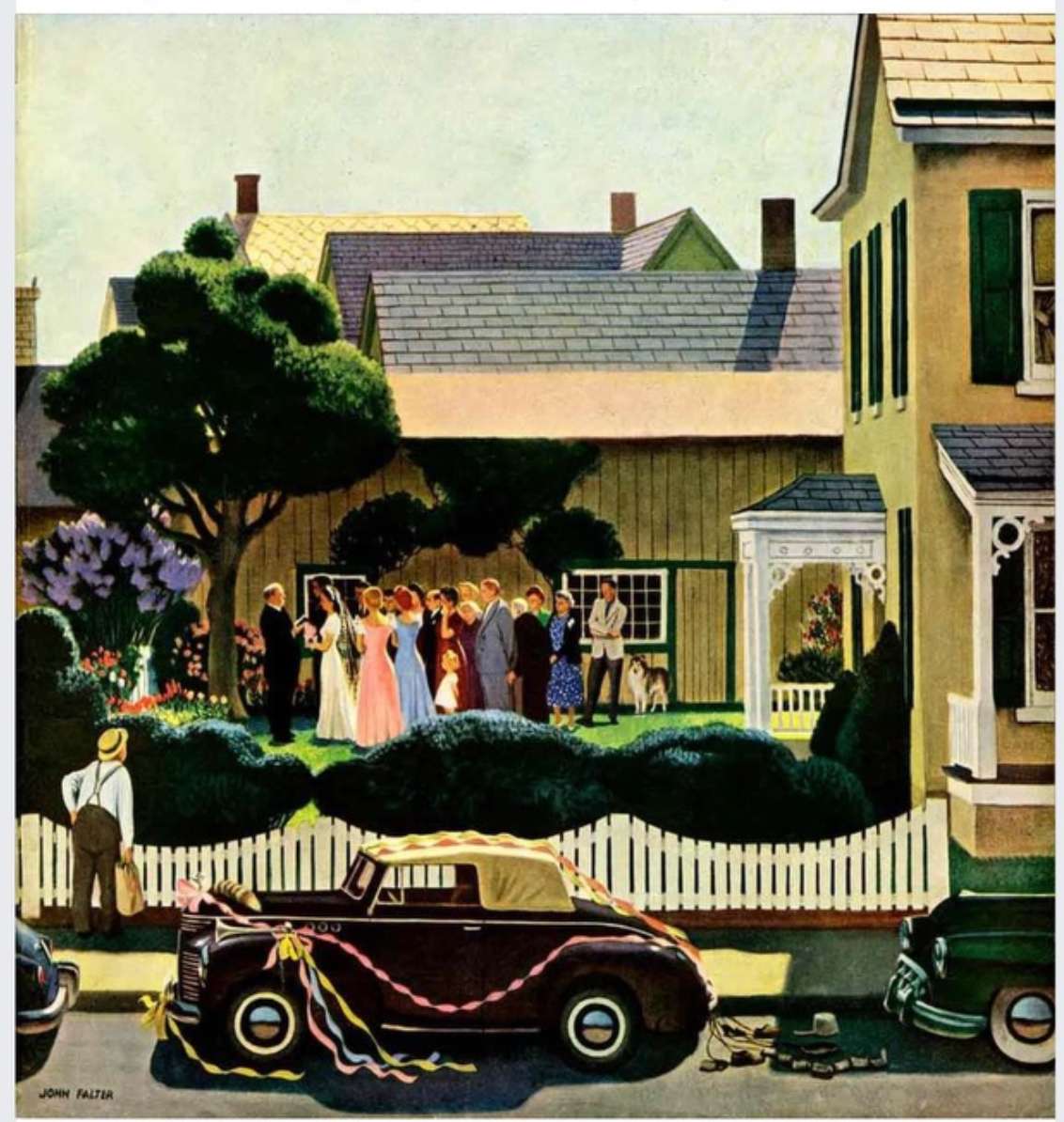 Ślub na podwórku (1950) puzzle online