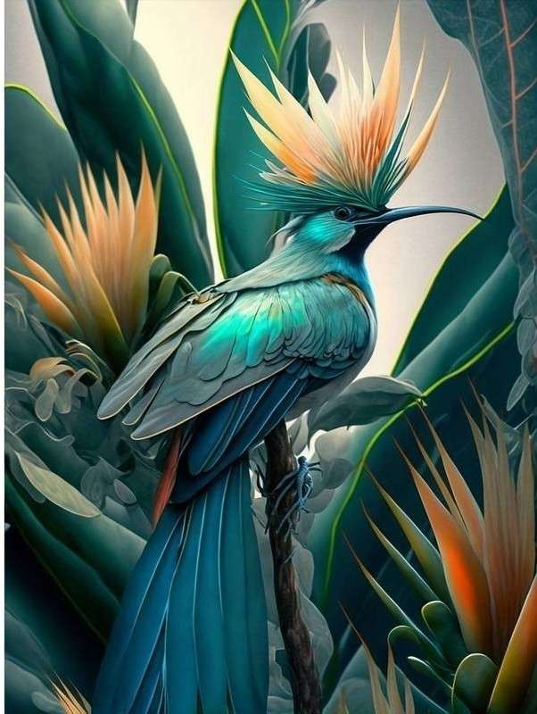 rajski ptak puzzle online