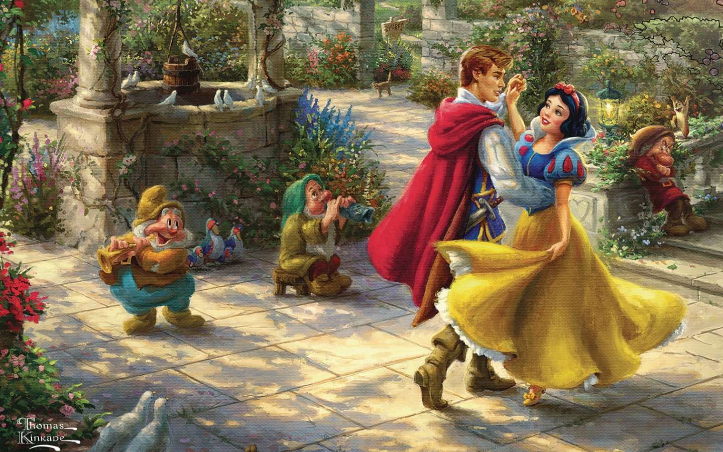 Taniec Królewny Śnieżki puzzle online