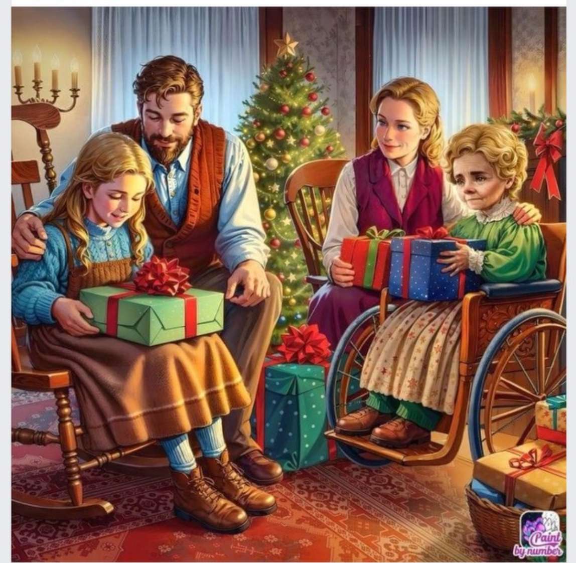 Boże Narodzenie w domu puzzle online