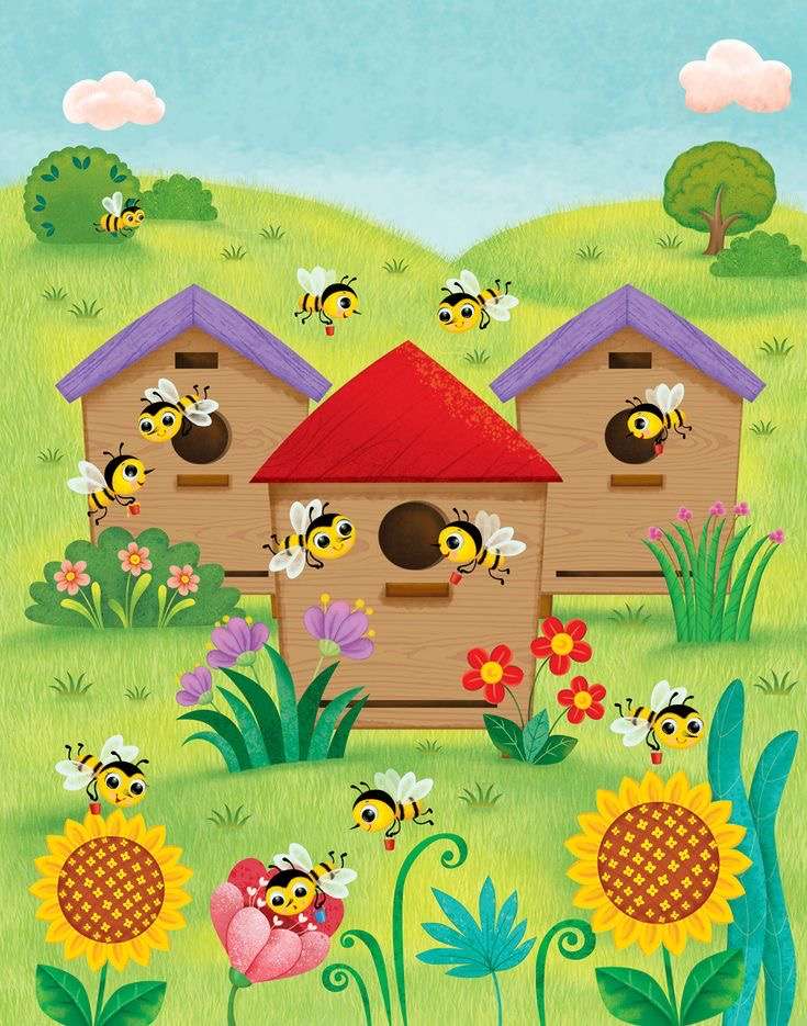 Pszczoła się martwi puzzle online