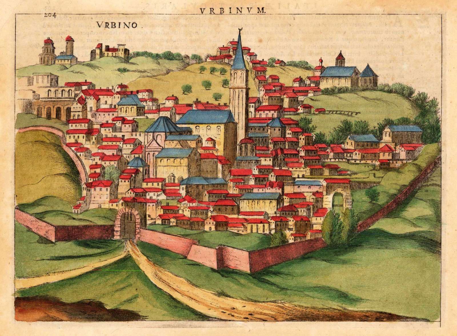 Urbino puzzle online
