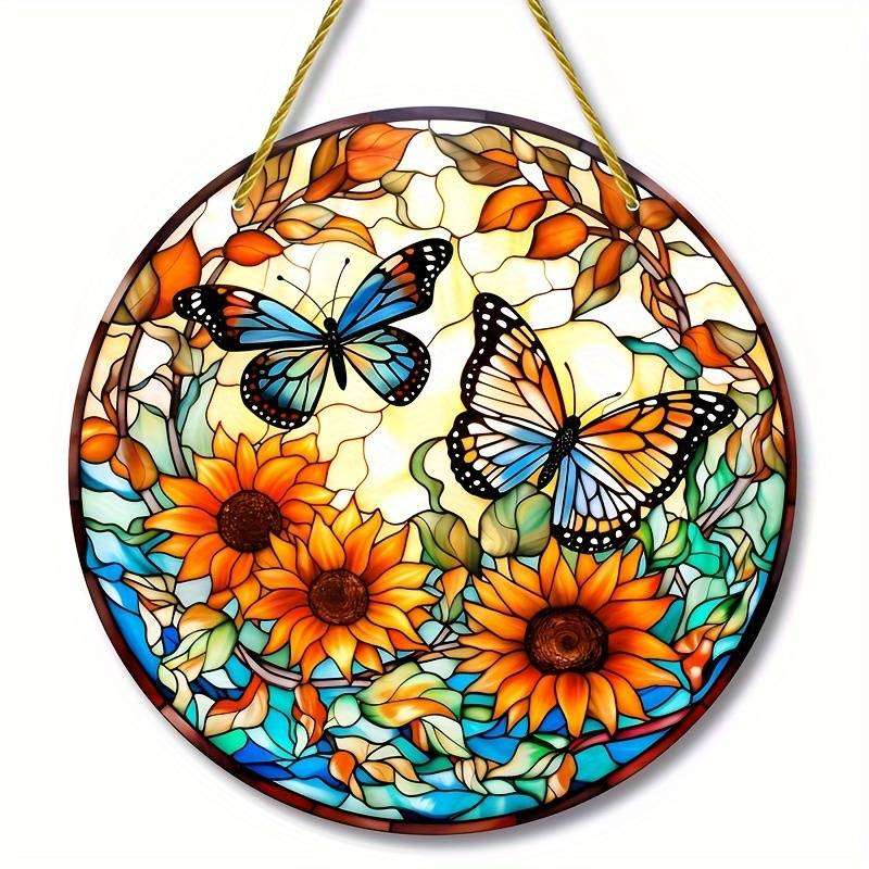łapacz słońca z motylami puzzle online