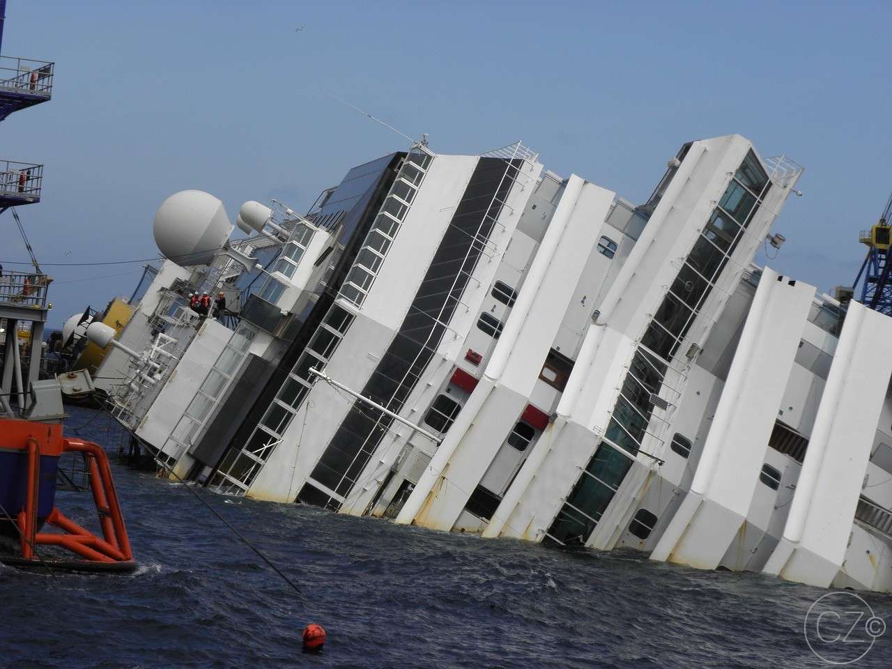 Tonący, statek pasażerski puzzle online