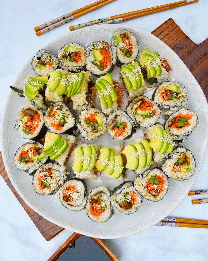 Czas sushi puzzle online