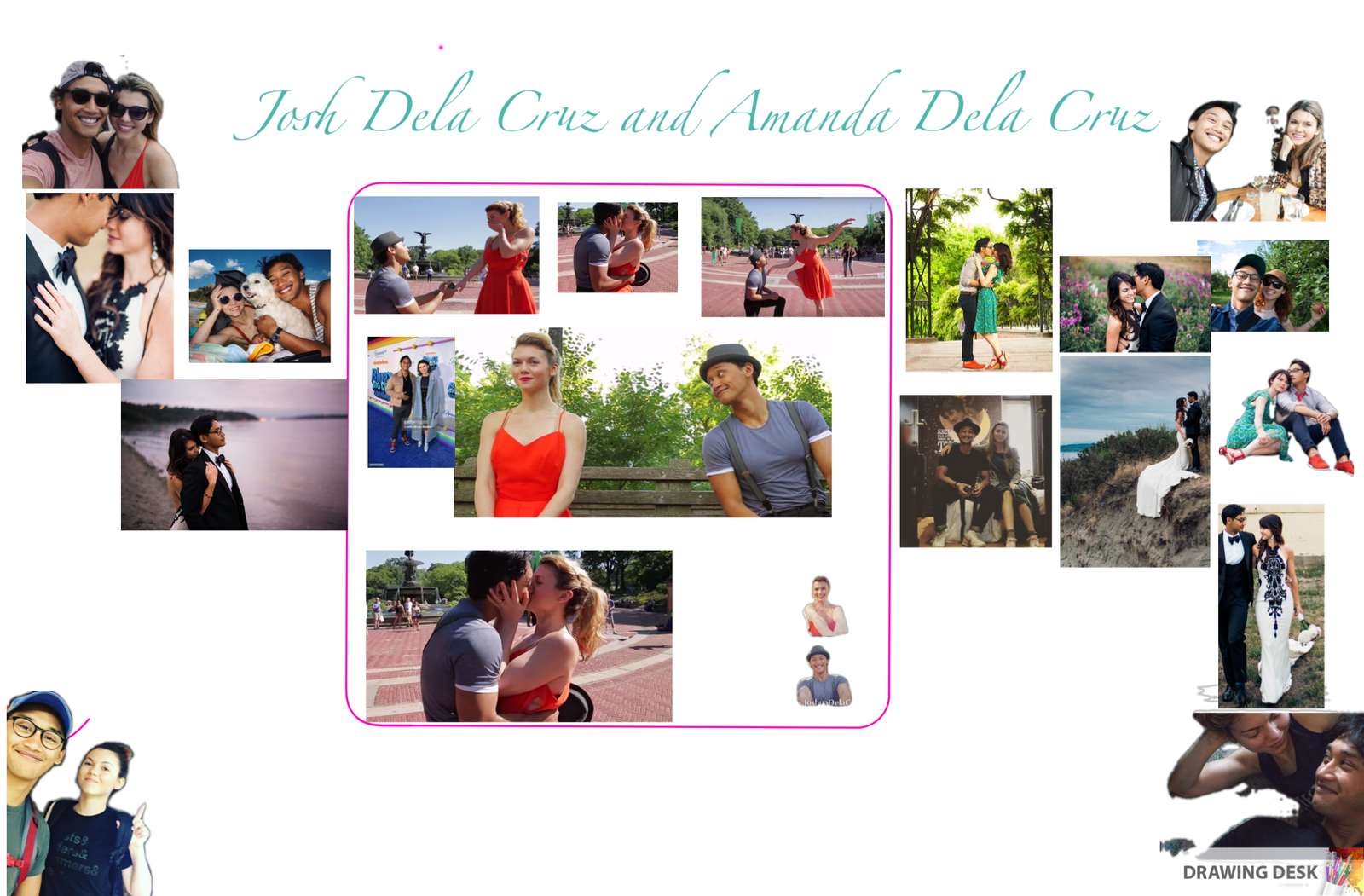 Josha Dela Cruz i Amanda Dela Cruz puzzle online