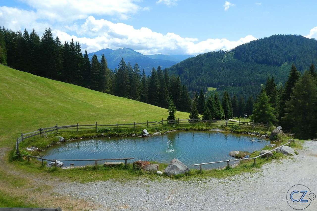 Serles, przyroda, Tyrol. puzzle online