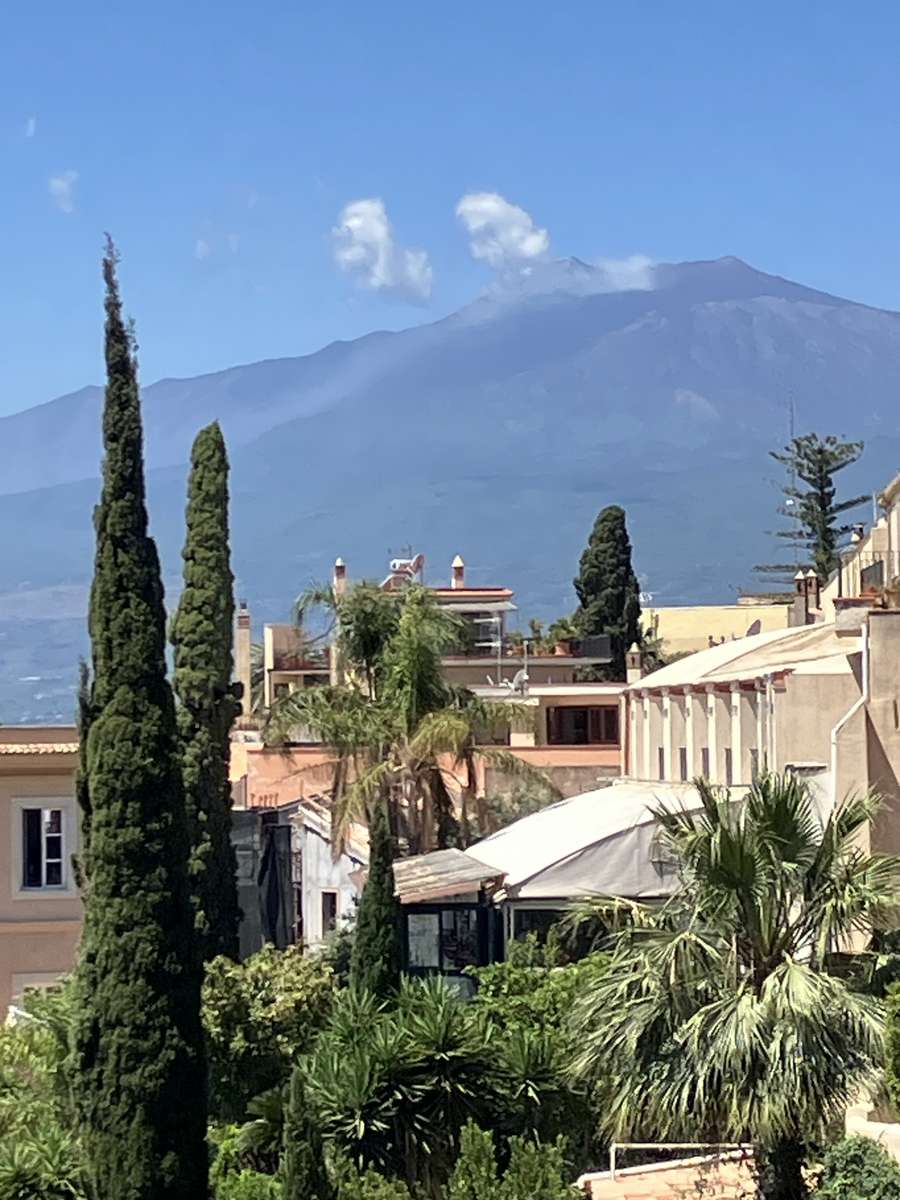 Taormina u podnóża Etny puzzle online