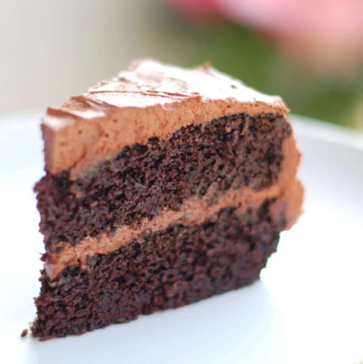 Podwójne ciasto czekoladowe z kremem maślanym puzzle online