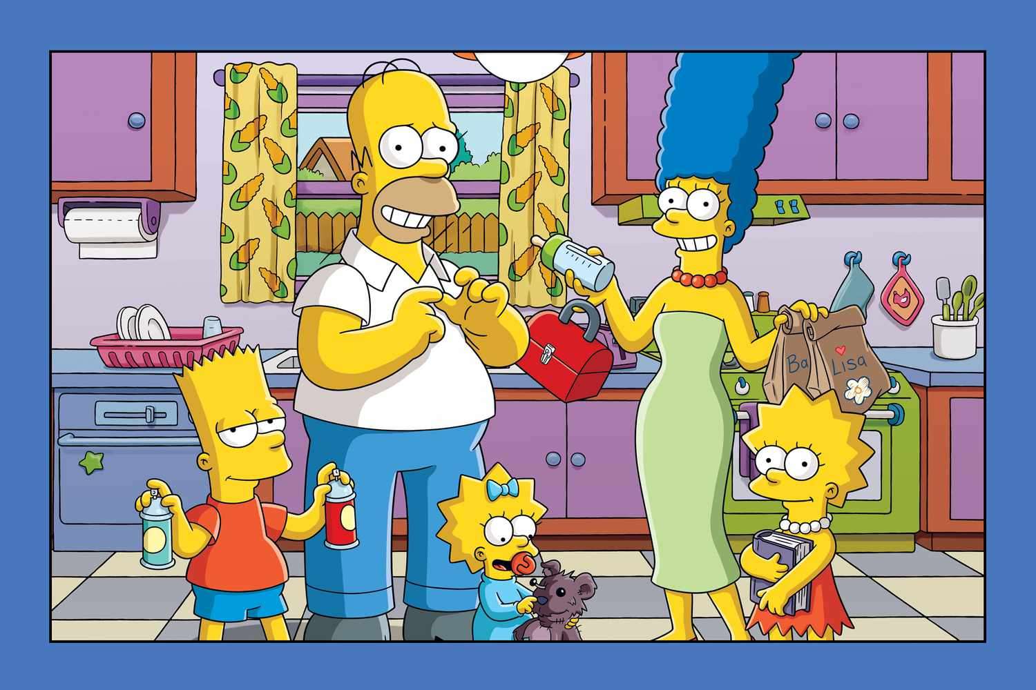 Simpsonowie puzzle online