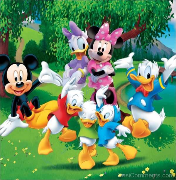 Micky Mouse i Kaczor puzzle online
