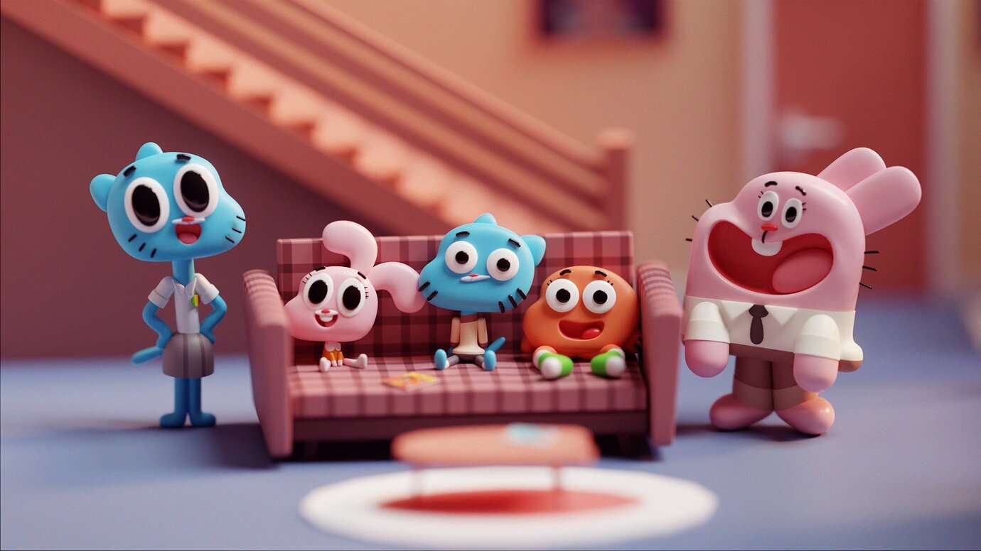 Watterson Family Gumball puzzle online